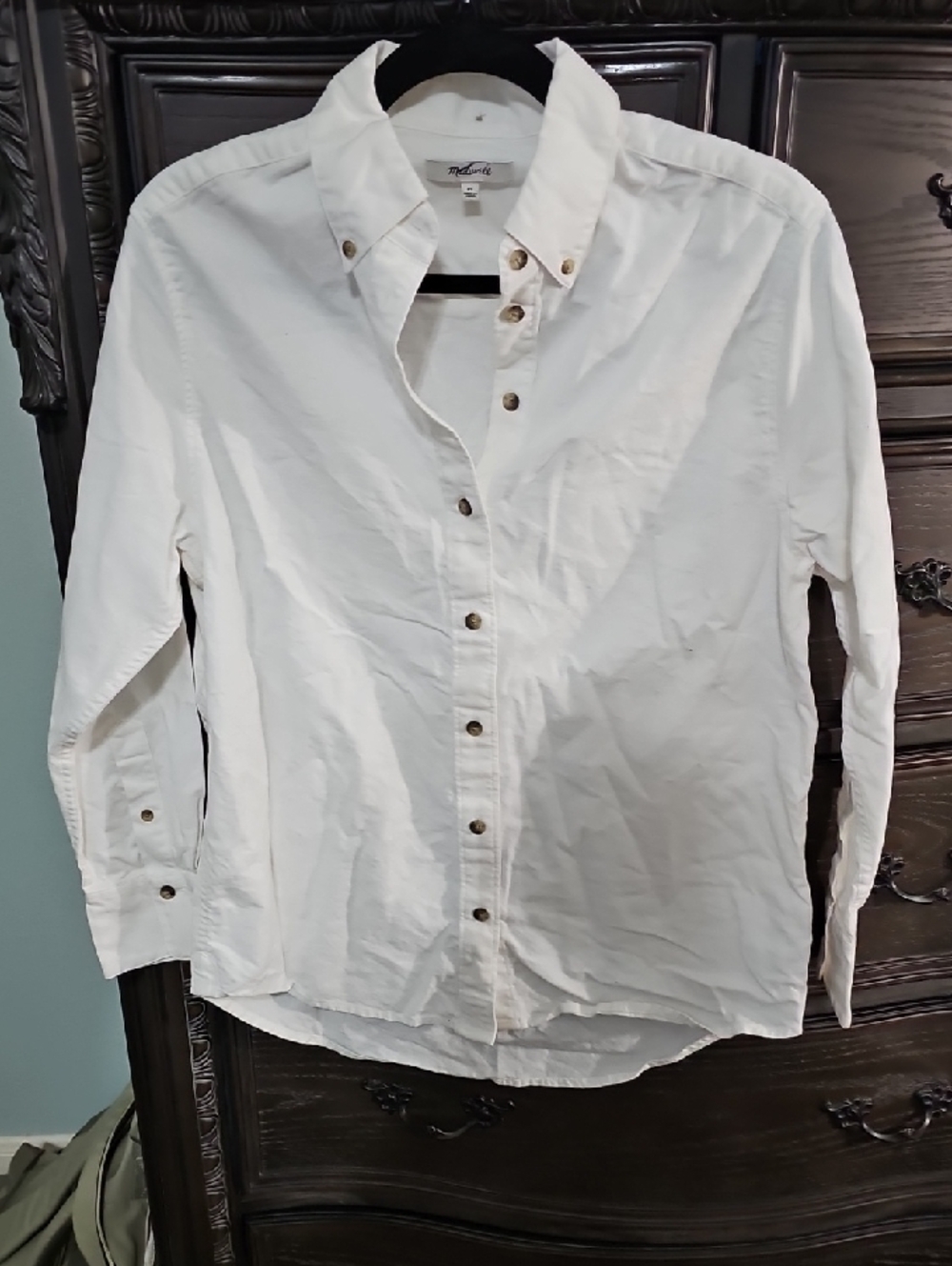 Madewell‎ Men's White Button-Down Shirt